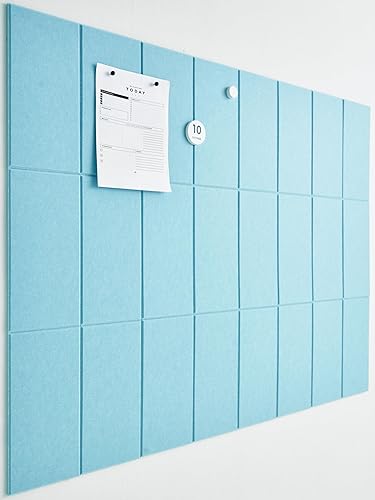 Miniatura 22 de Tablero de anuncios grande de 48 x 36 pulgadas, organizador de pared de oficina para reemplazar tus viejos tableros de corcho para paredes para