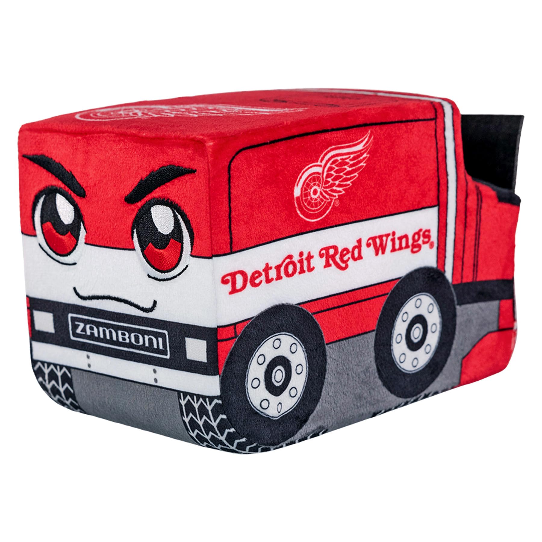 Bleacher Creatures Detroit Red Wings Zamboni 7" NHL Kuricha Plushie - Soft Inspired Plush