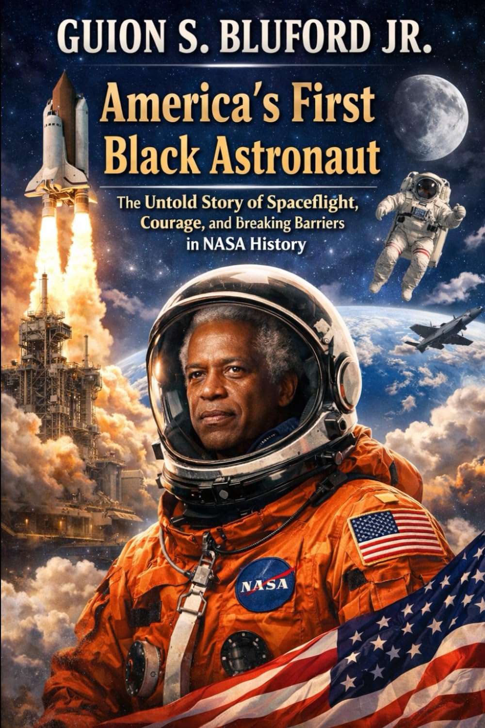Guion S. Bluford Jr. America’s First Black Astronaut: The Untold Story of Spaceflight, Courage, and Breaking Barriers in NASA History