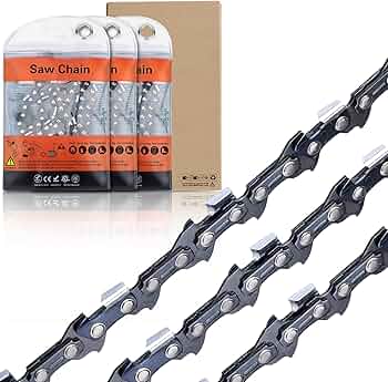 Amazon.com: Hipa 3 Pack 18 Inch Chainsaw Chain Replacement .325