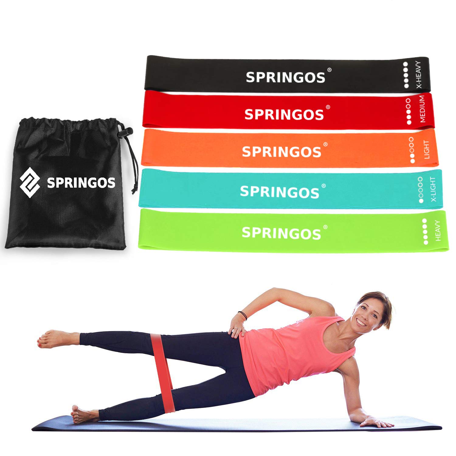 SET RESISTANCE LOOP 5 PZ ZEUS ELASTICI FITNESS
