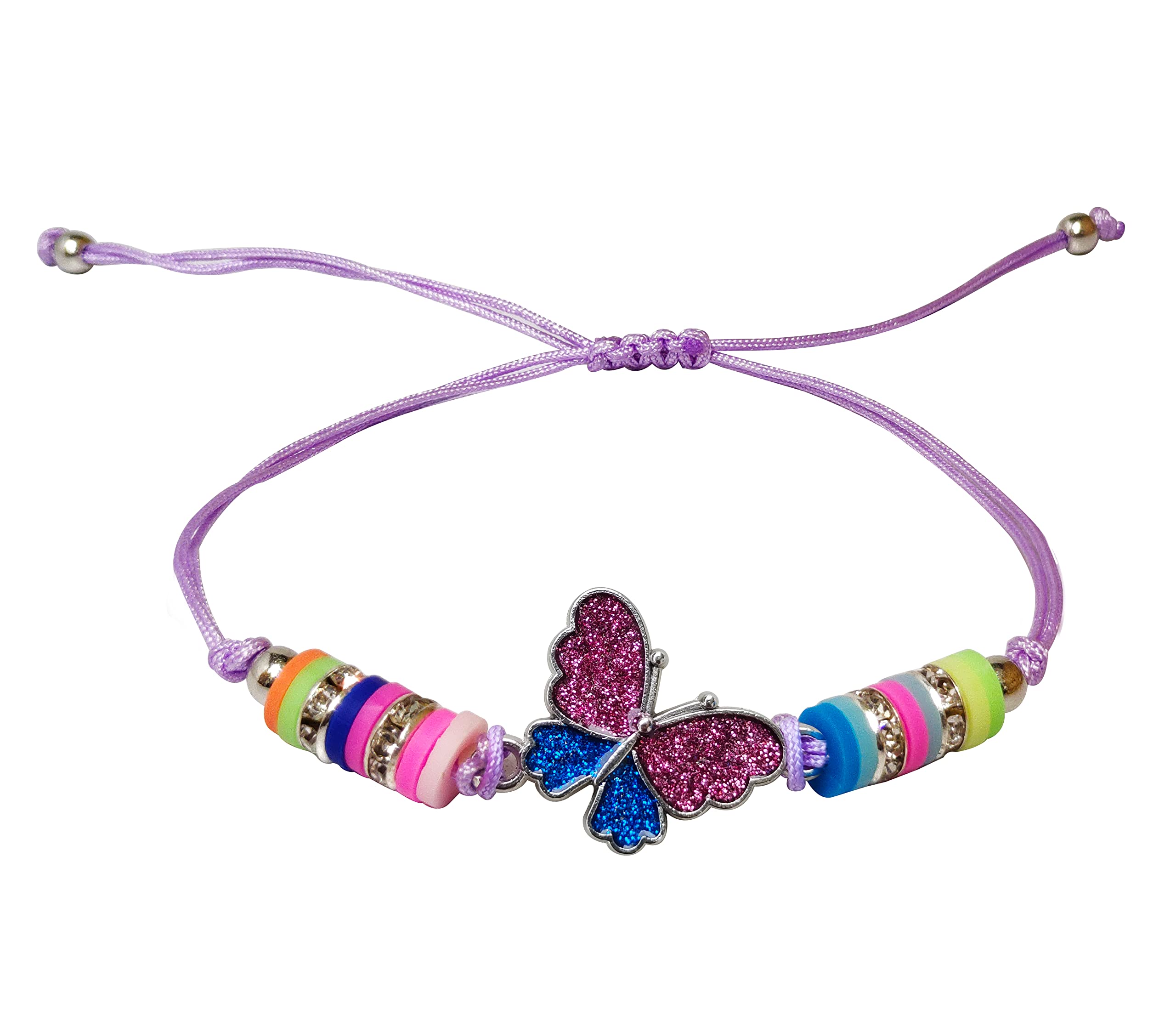 ANNA CREATIONS Thread Braided butterfly Bracelet, Adjustable for Women and Girls (B0BDDMH9SJ) Amazon Price History, Amazon Price Tracker