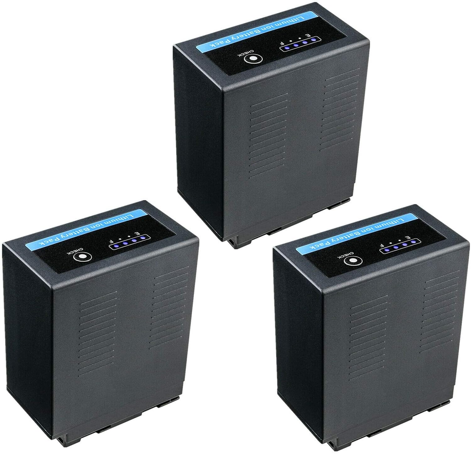 Kastar 3-Pack CGA-D54 Pro Battery Replacement for Panasonic CGA-D54 CGA-D54S CGA-D54SE CGA-D54SE/1B CGA-D54SE/1H, CGR-D54 CGR-D54S CGR-D54SE CGR-D54SE/1B CGR-D54SE/1H CGR-D54Pro, CGP-D54 CGP-D54S