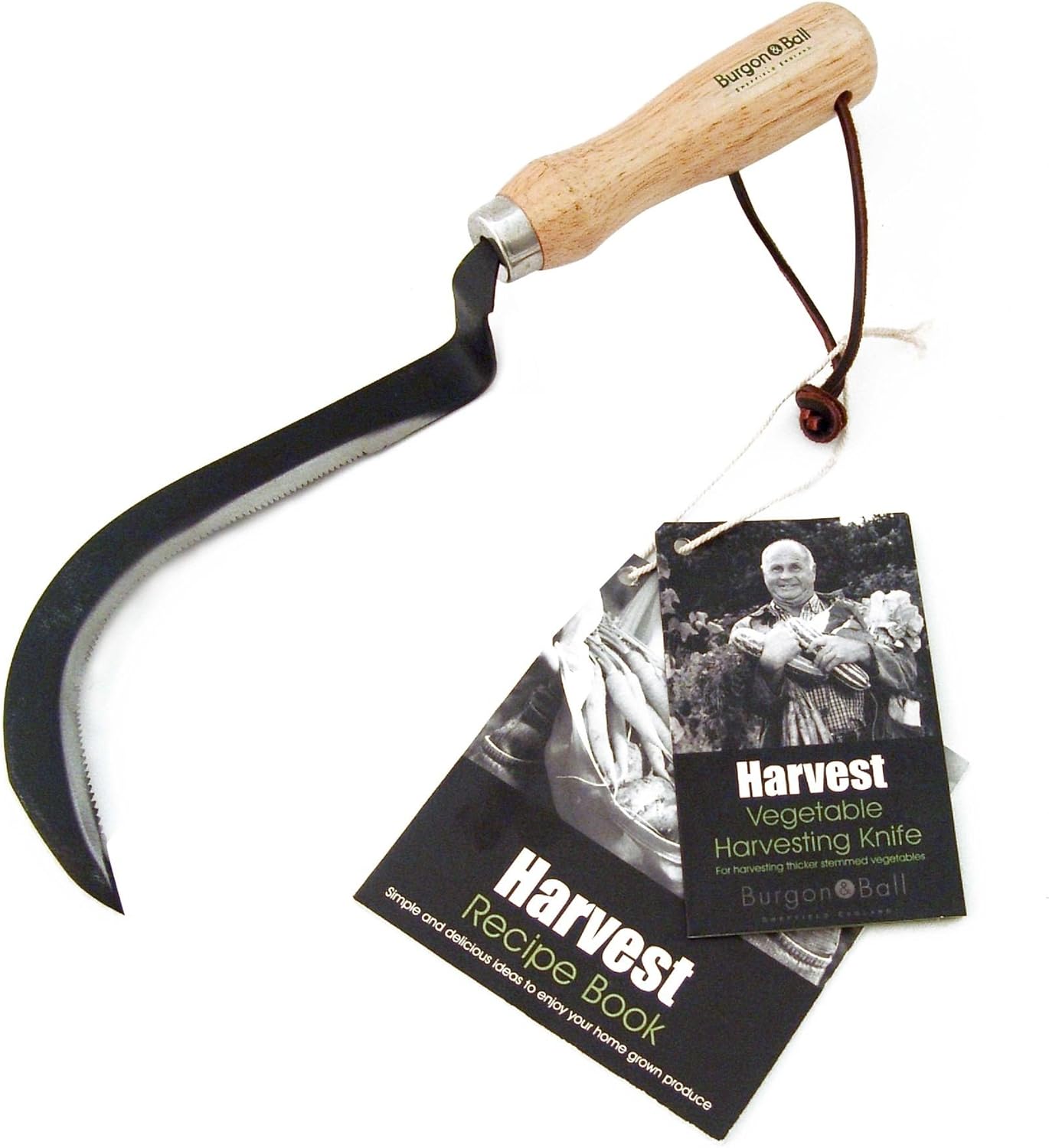 Secret Garden GHV/VEGKNIFE - Guadaña para jardinería, Color Natural ...