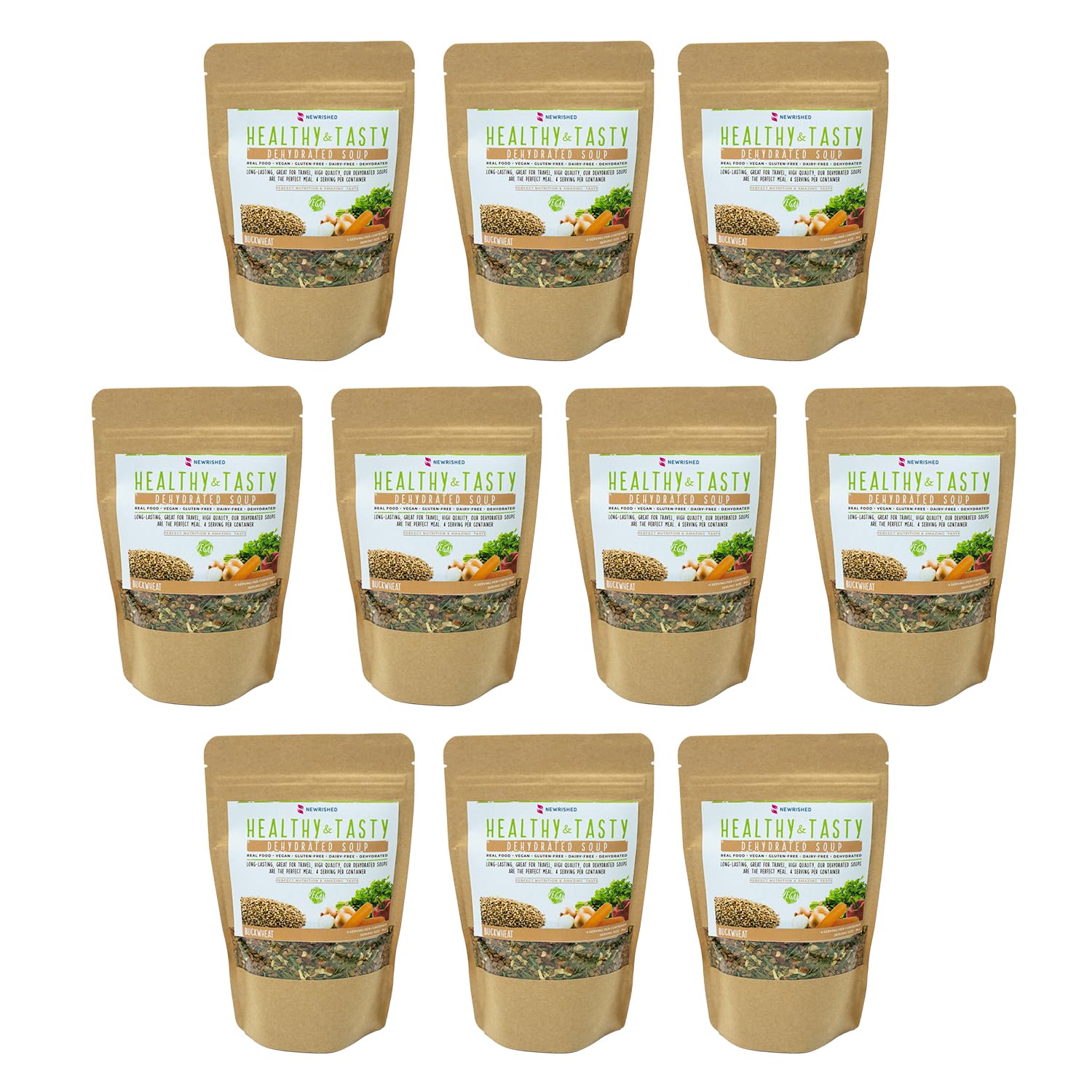 Hearty Buckwheat Dried Soup Mix Dehydrated Buckwheat