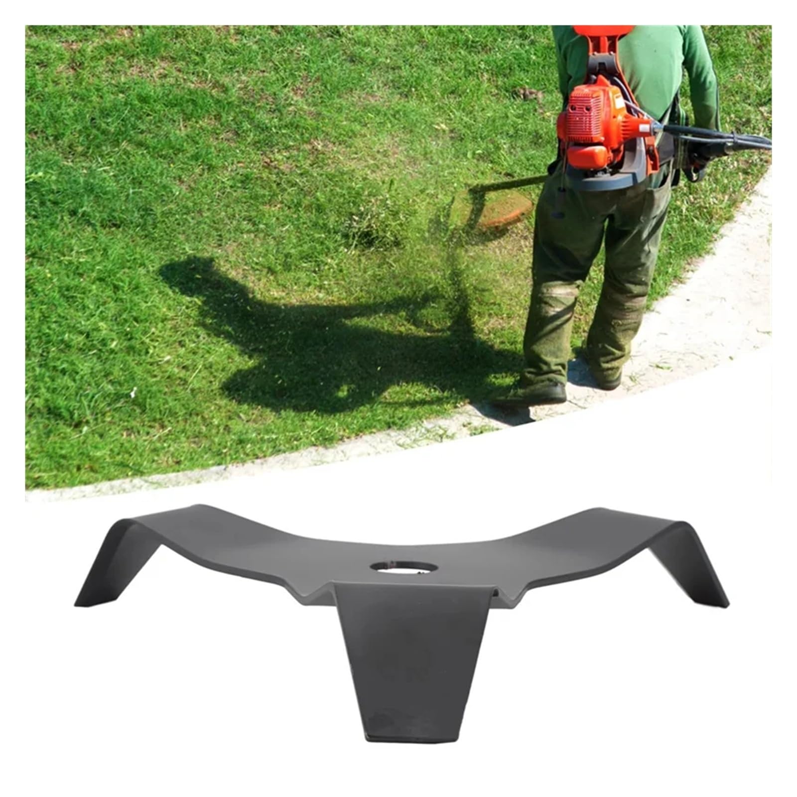 Genérico Cuchillas robustas de 3 Dientes for desbrozadora de maleza | Accesorios ideales for el mantenimiento del césped y el jardín