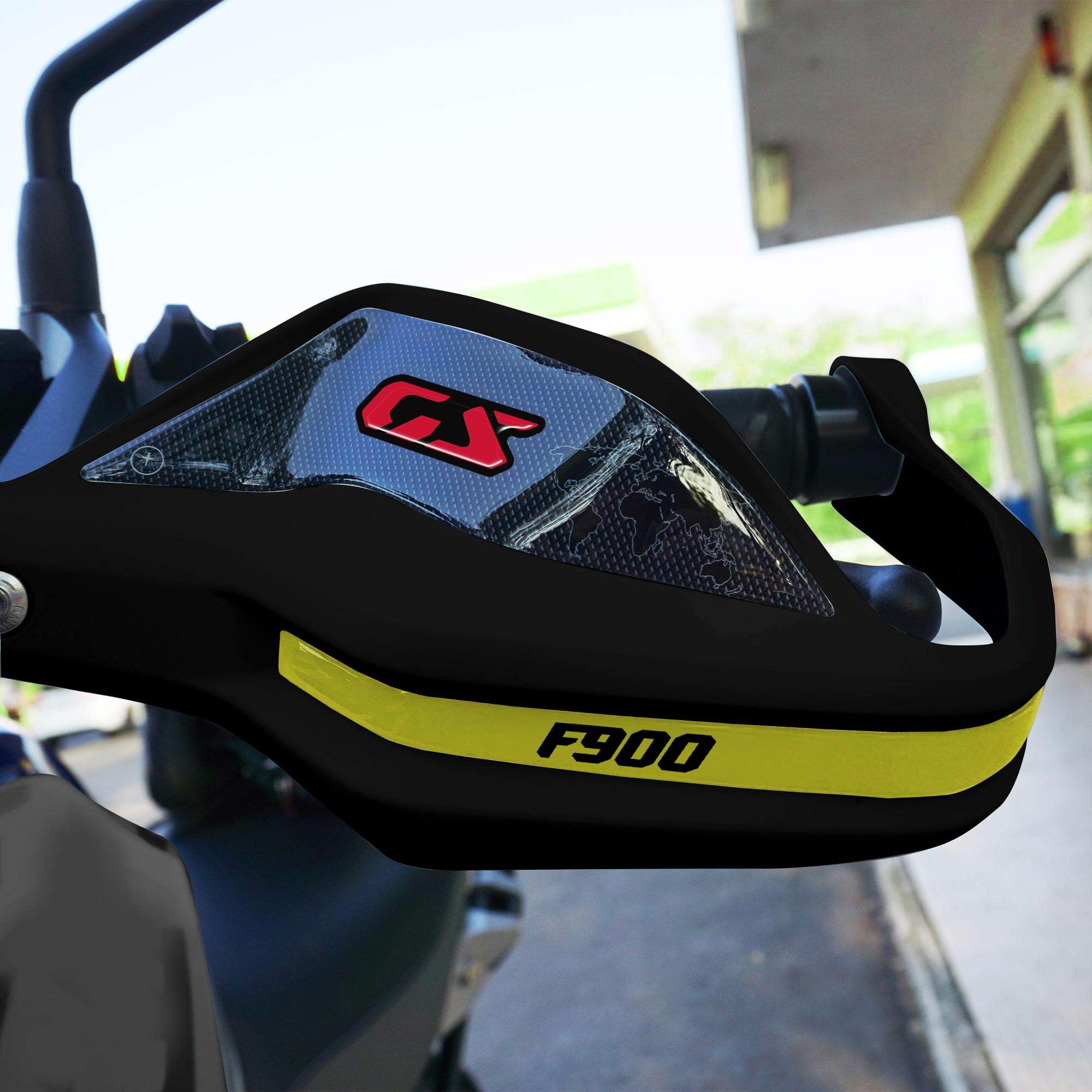 labelbike - 3D Resin Stickers Motorcycle Decorations and Protections HandProtections compatible with BMW F900 GS 2024