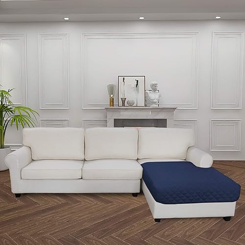 Miniatura 2 de Easy-Going Fundas de Sofá Seccional para Perros, Funda de Sofá en Forma de L, Funda Deslizable de Sofá Reversible, Funda de Chaise Lounge, Funda