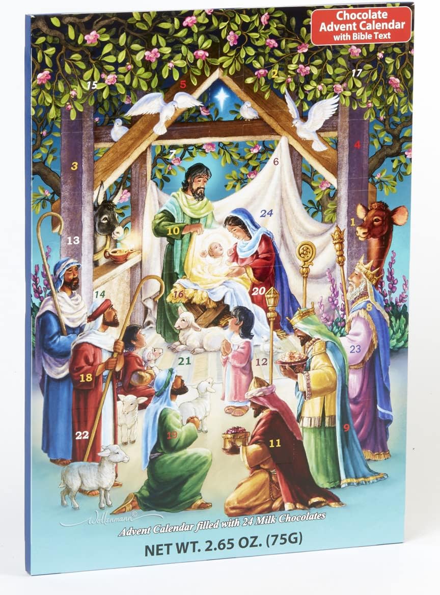 Alleluia Chocolate Advent Calendar (Countdown to Christmas)