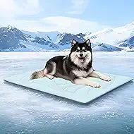 Dog Cooling Mat, 59"x40" Cooling Mat for Large Dogs, Arc-Chill Cold Fabric Delivers Rapid and Lasting Cool (Q-Max>0.5), Portable & Washable Pet Pad for Summer