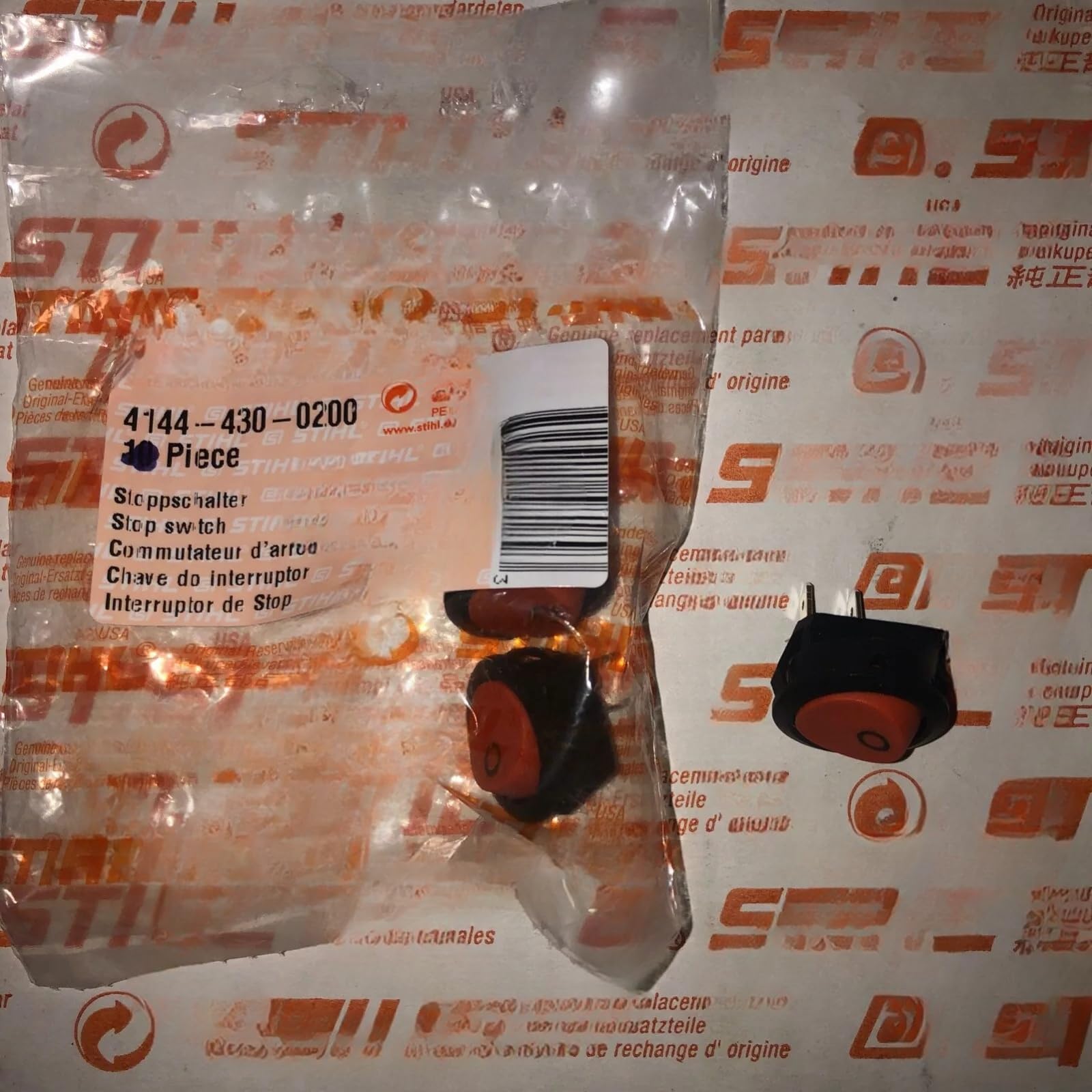 NEW GENUINE OEM STIHL FS 56 RC TRIMMER GUARD SHIELD - Foto 2