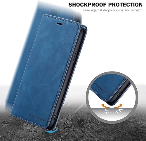 Miniatura 5 de Forwenw - Funda de piel con tapa para iPhone