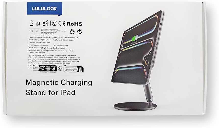 Amazon.co.jp: LULULOOK マグネティックワイヤレス充電スタンド（専用