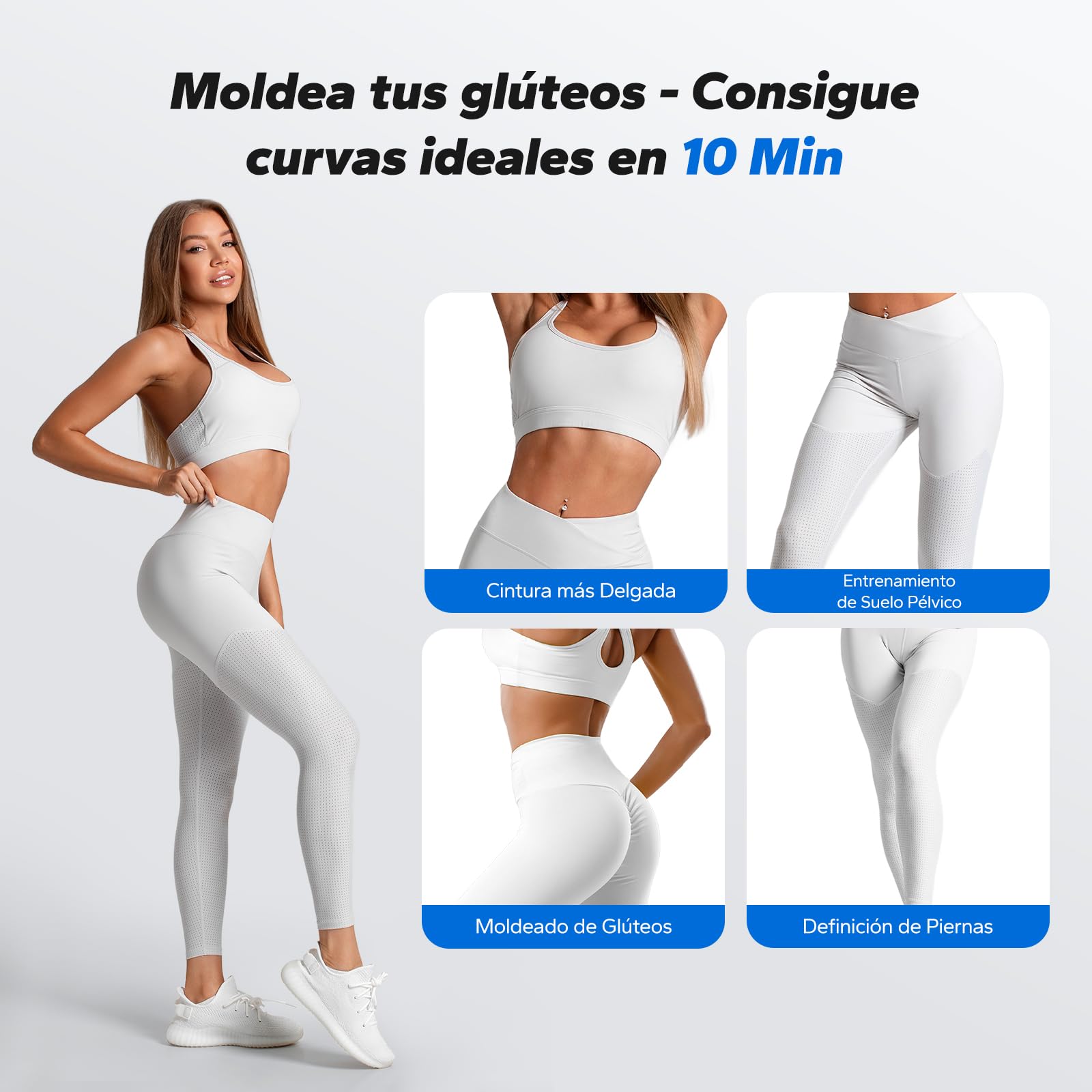 MERACH Squat Machine, Máquina de Sentadillas en Casa con 3 Niveles de Resistencia & MAX de 136 KG, Segura y Fácil de Usar, Entrenador de Sentadillas para Fitness & Tonificación, Recuperación - Negro