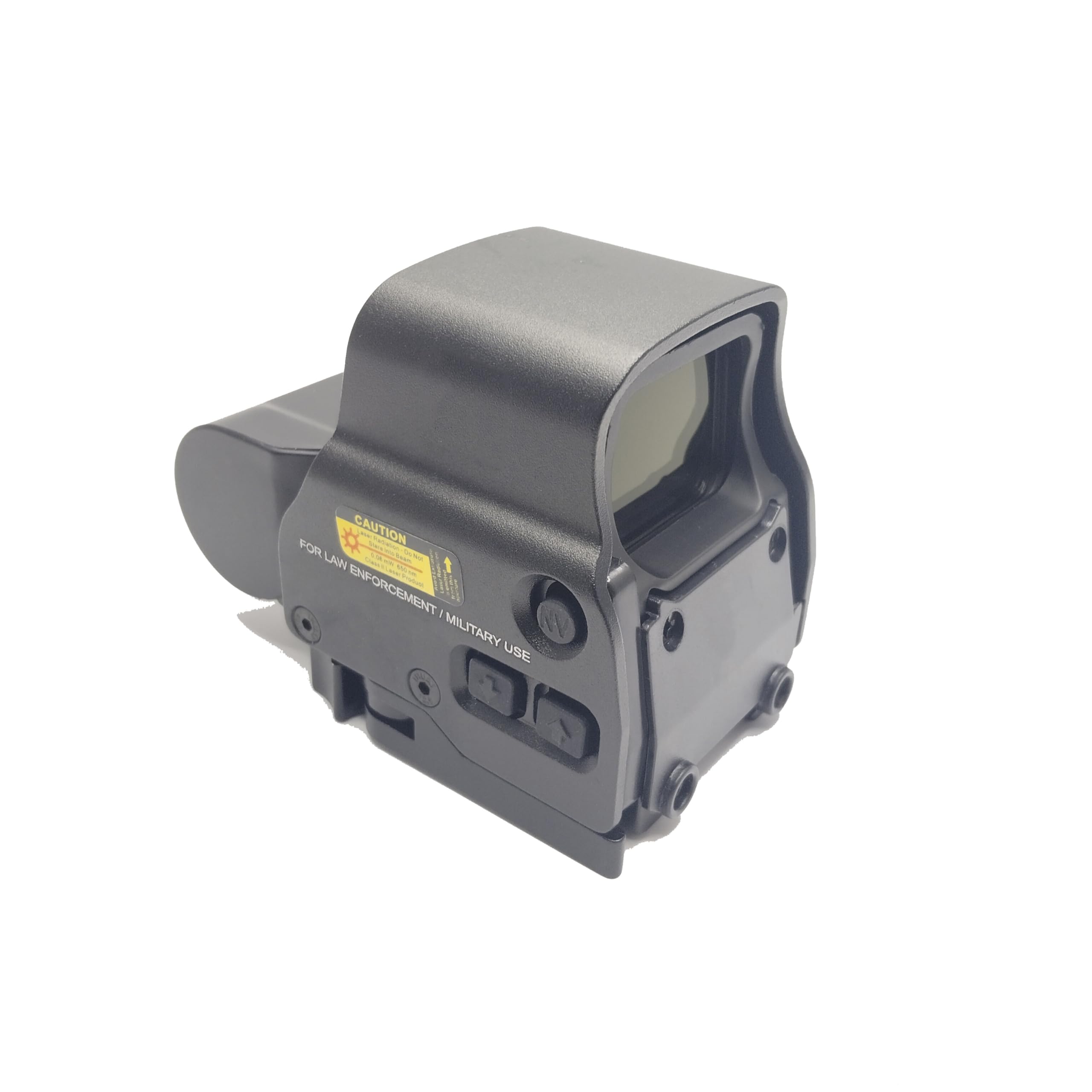 HHDGJkkk 558 Reflex Sight and G43 Magnifying Glass,Red Dot Holographic Sight Scope Reflex Sight and Magnifier Combo. (558), black
