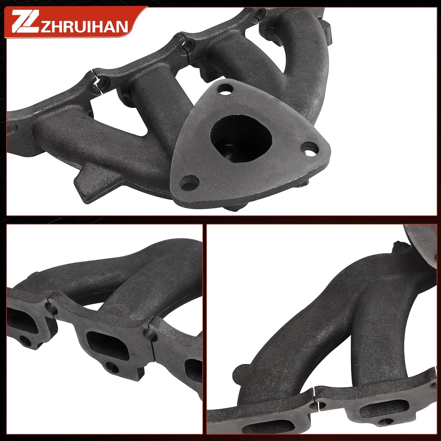 Exhaust Manifold Kit Includes Required Gaskets and Hardware Compatible with captiva sport 2013-2015 2.4L, equinox 2013-2014 2.4L, terrain 2013-2014 2.4L, Reference OE: 674561 12633603