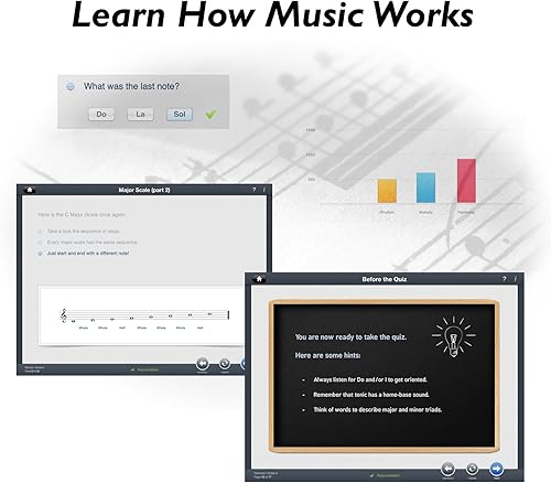 Miniatura 3 de eMedia Music Theory Tutor, Volume 1 - Learn at Home