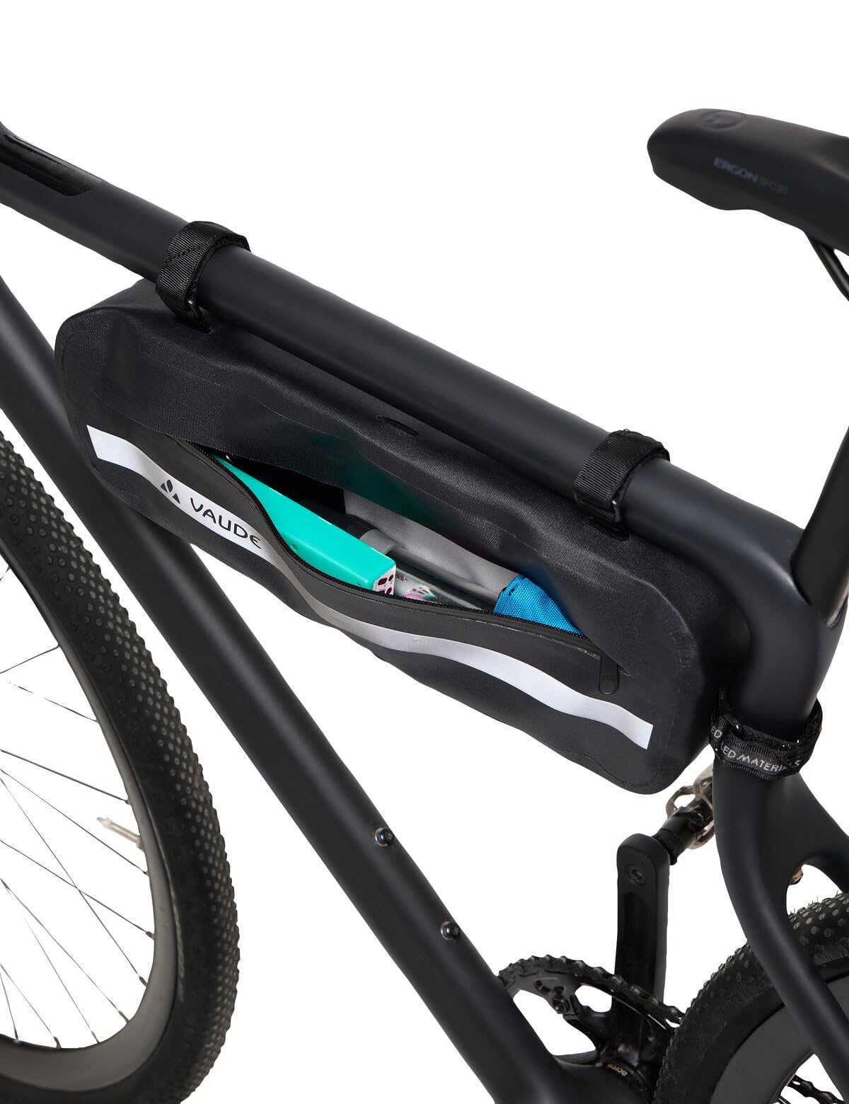 Vaude Frame Bag Proof L, Sacs de Cadre Unisexe, Black, Einheitsgröße -