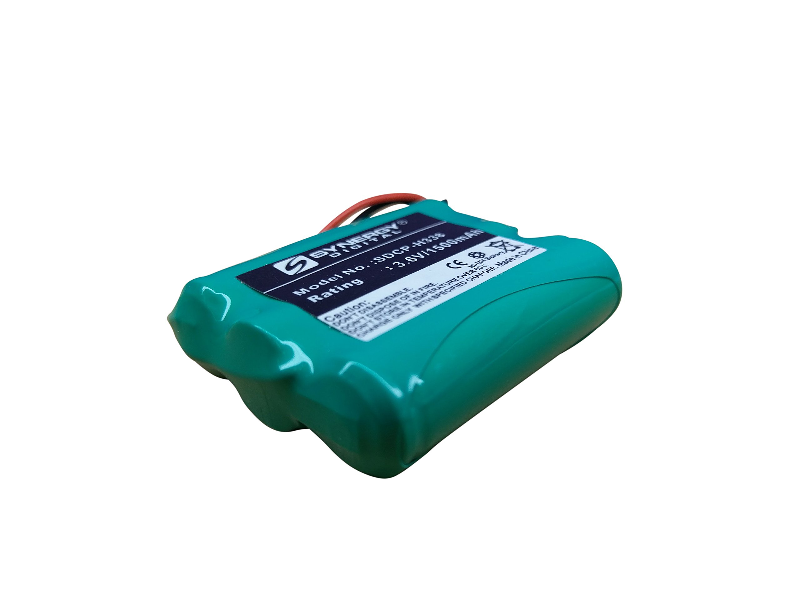 Synergy Digital Cordless Phone Battery, Works With Lenmar Cbc318 Cordless Phone Ni Mh 3 6v 1500 Mah Ultra Hi Capacity Compatible With Panasonic Hhr P505 Battery