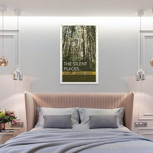 Miniatura 8 de MOJDI A Quiet Place by Stuart Edward White. Book Cover Art Printed Poster-gigapixel-scale-2x Canvas Painting Wall Art Poster for Bedroom Living Room