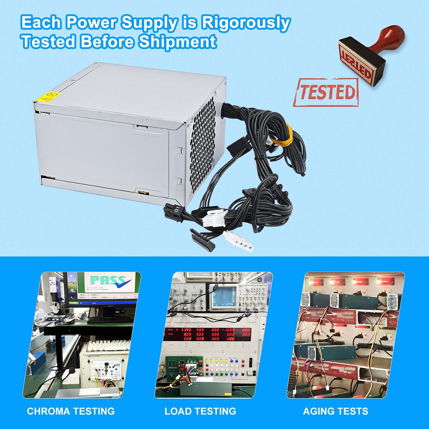 Upgraded DPS-600UB A 632911-001 600W Power Supply 623193-001 PSU Compatible with HP Z420 Workstation 623193-003 632911-003 DPS-600UB A for HP 600W Power Supply