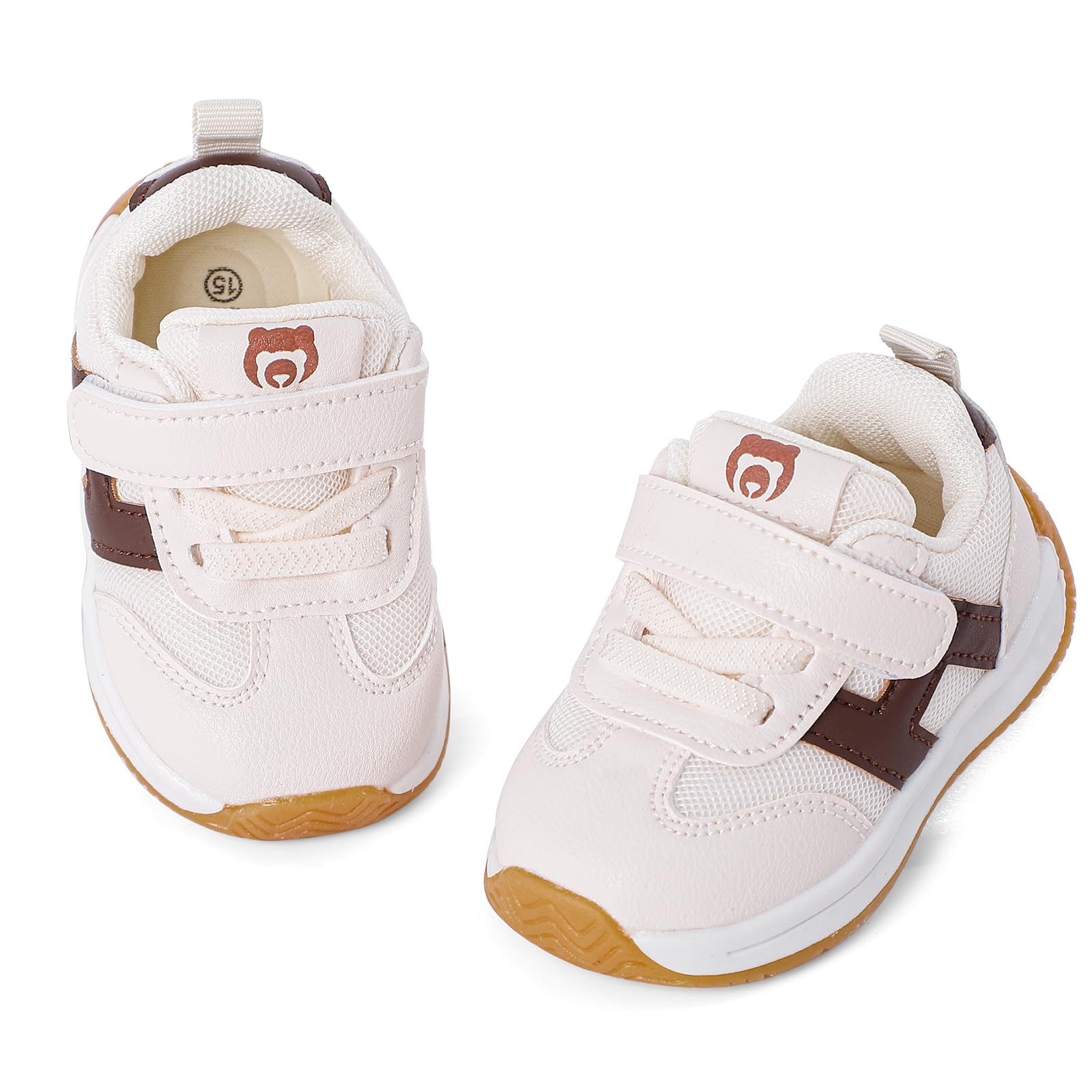 1-3 Année Baskets Bébé Fille Garçon Chaussures Premiers Pas Bebe Respirant et Antidérapant