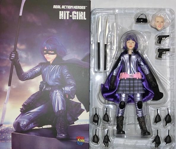 リアルアクションヒーローズ No.677 RAH HIT-GIRL（1作目版） Amazon.co.jp: RAH(リアルアクションヒーローズ) HIT-GIRL (1作目版)(1