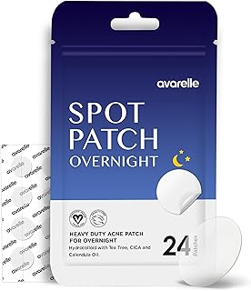 AVARELLE Parches de espinillas para la cara |...