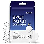 AVARELLE Spot Pimple Patches for Face | Good Night Acne Cover | Hydrocolloid with Tea Tree Oil | Acne Spot Treatment (12-14 mm, 24 ct)