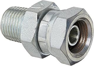 Eaton Weatherhead 9205X2X2 Carbon Steel Fitting, Swivel, Adapter, 1/8