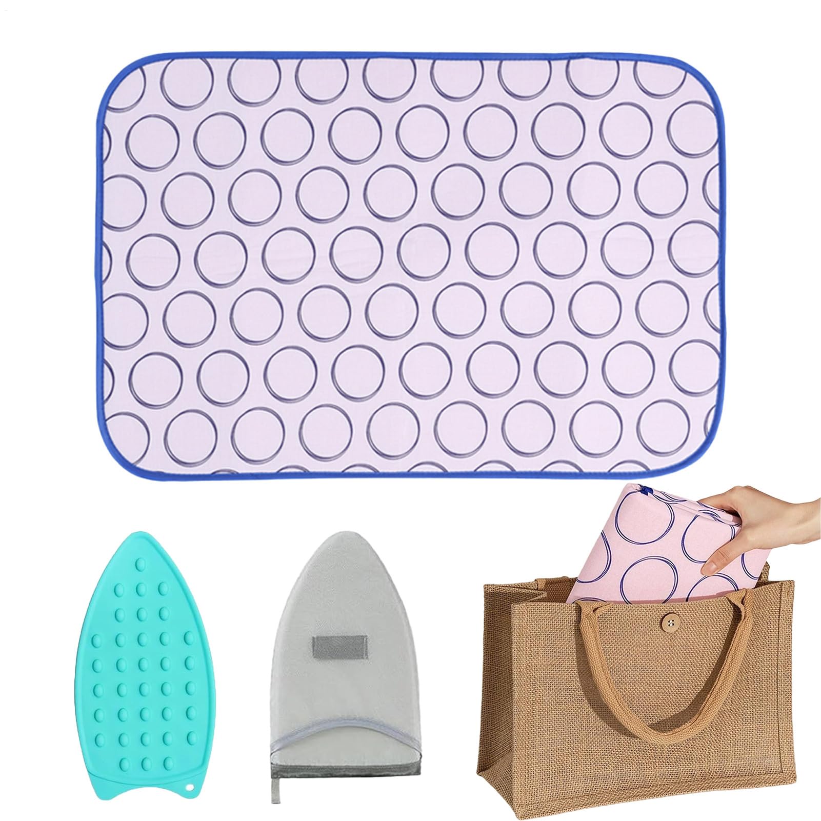 Tapis de repassage pour table pour lisser le linge sans s'encombrer à la maison