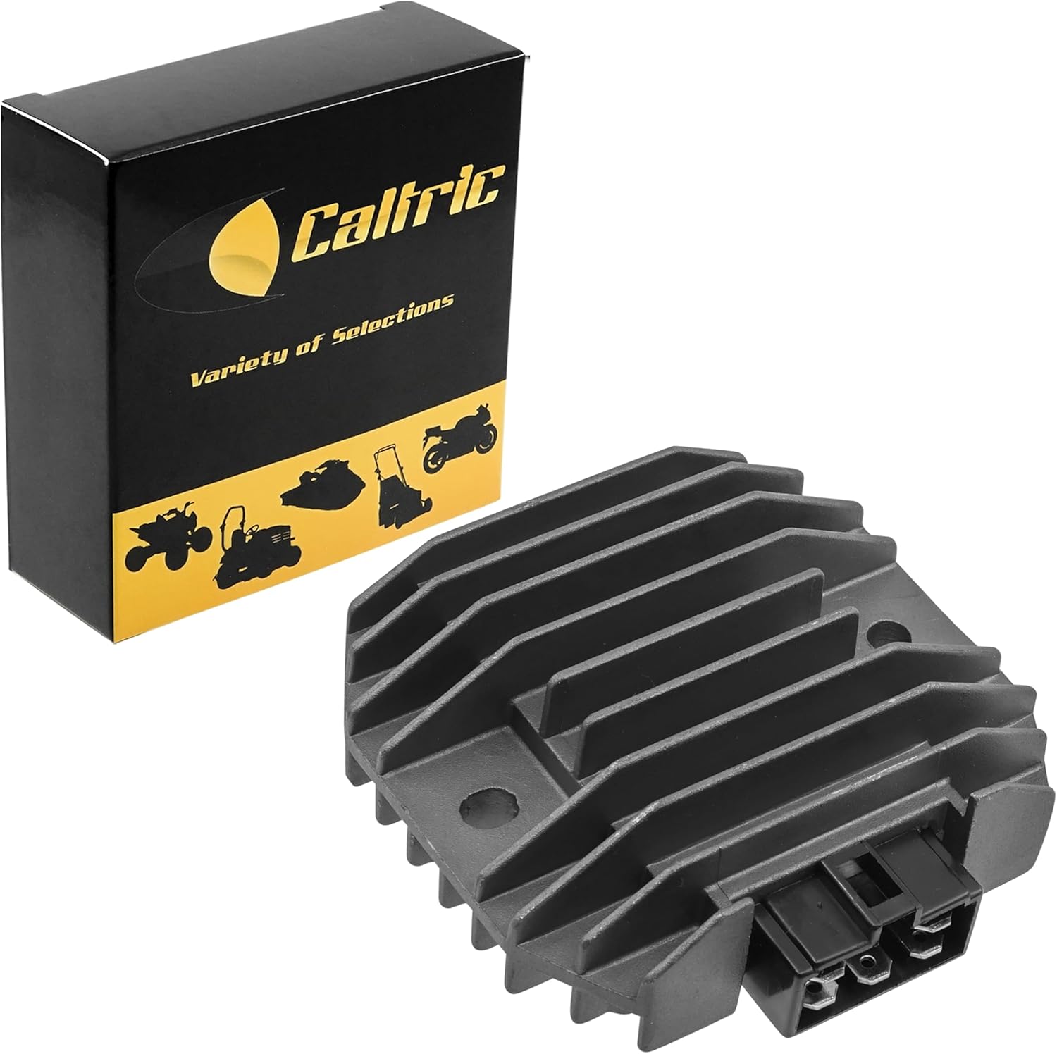 Caltric Regulator Rectifier Compatible with Suzuki DR650SE DR650 Se 1996 1997 1998 1999 2000-2019/32800-32E00