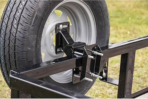 Miniatura 5 de Buyers Products, Portaneumáticos de repuesto universal para remolque, Material de acero al carbono, modelo # 5201014
