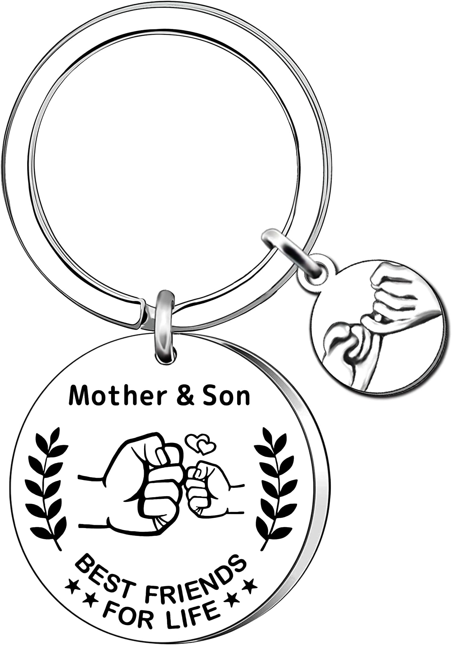 AMZQ Mum Gifts from Son Mum Birthday Gifts Keyring Christmas Mother's Day Gifts