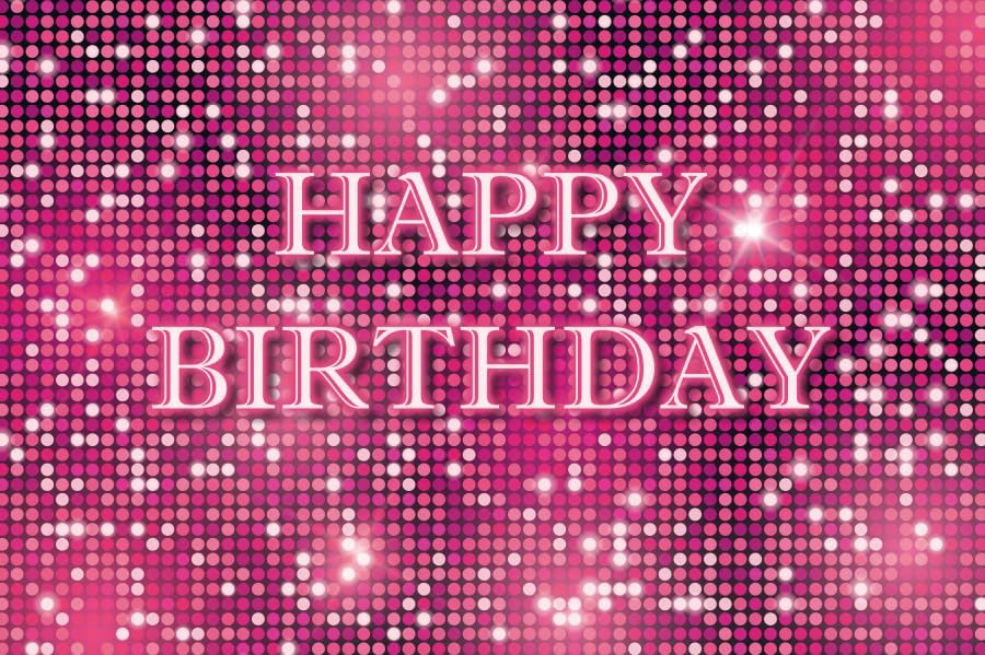 Bovlleetd 300 x 200 cm rode roos verjaardag achtergrond 'Happy Birthday' fotografie achtergrond rood wit gestreepte achtergrond dames en meisjes verjaardag party decoratie banner