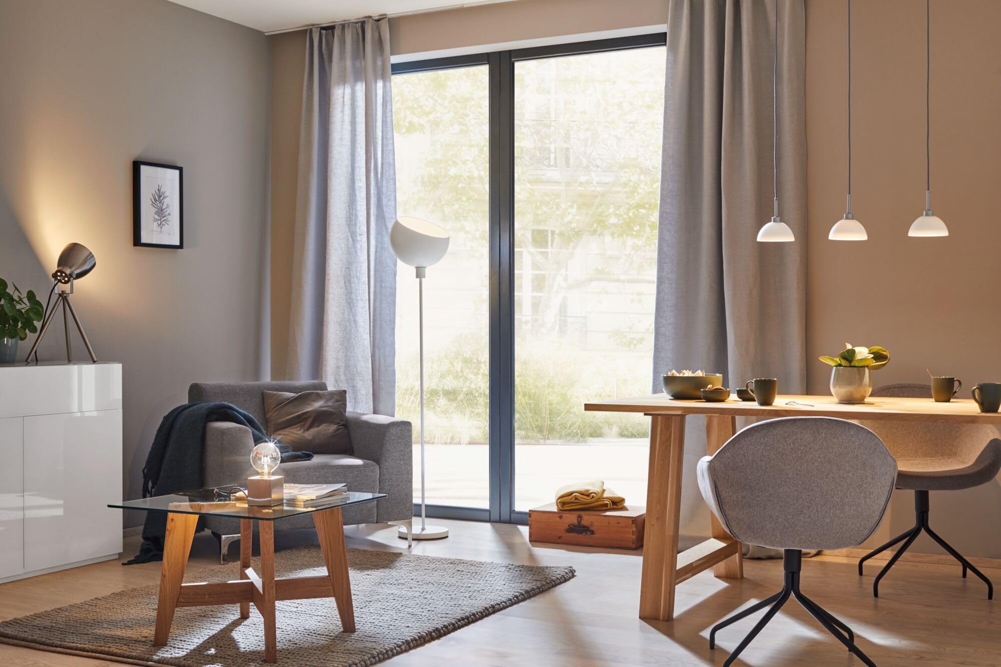 Image secondaire de Pack de 3 Ampoules LED R50 E14 5,5W Opale - Éclairage Blanc Chaud