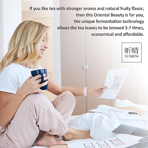 Miniatura 6 de Xin Qing Té blanco Oolong Té de belleza oriental Taiwán Té de alta montaña Taiwán Té de Gaoshan Ulong Taiwán Té Oolong de hoja suelta Té blanco 2.65