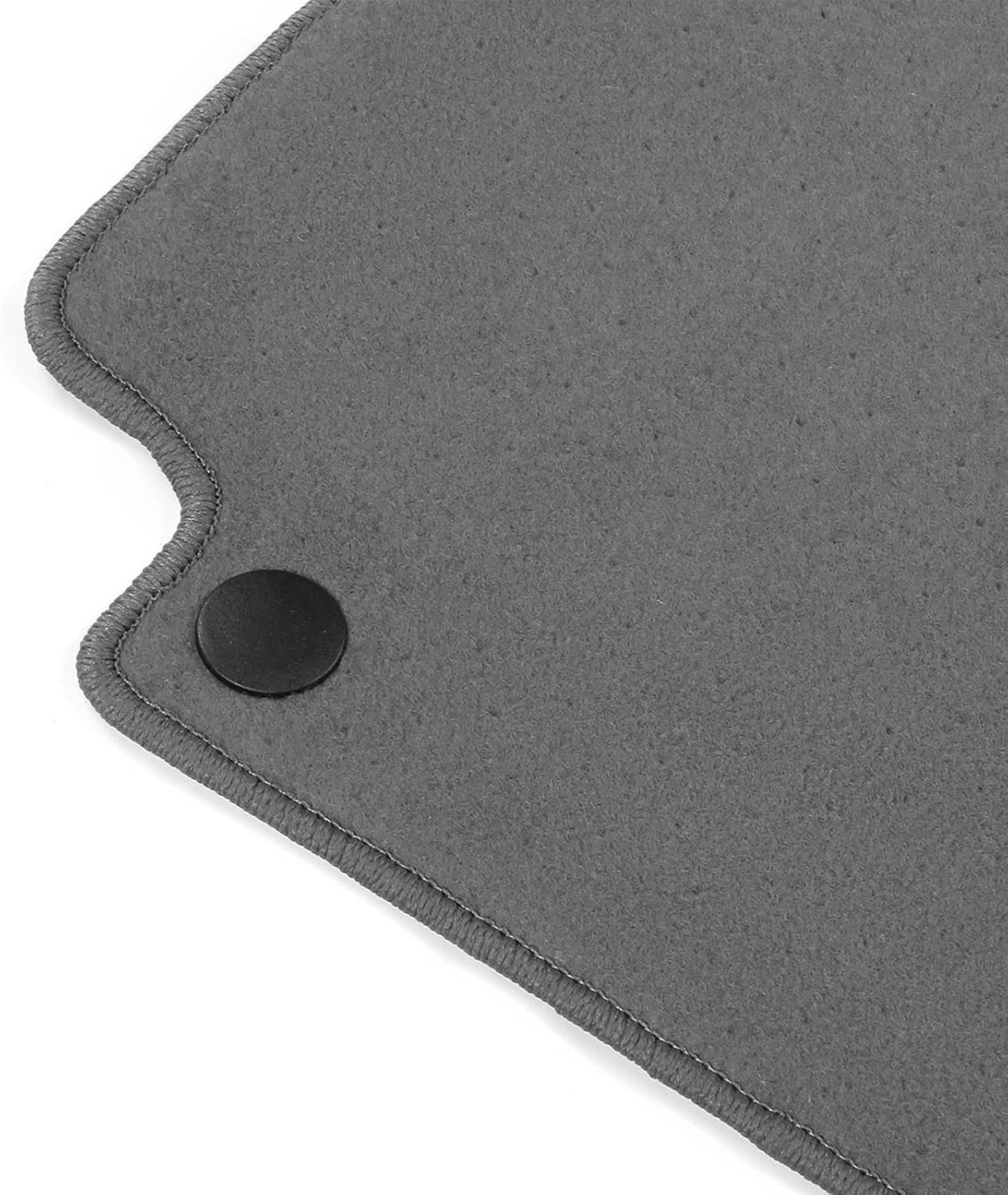 IKON MOTORSPORTS, Floor Mats Compatible with 2018-2023 Mercedes-Benz W238 E-Class, Gray/Grey Nylon Car Auto Front Rear Carpets Liner 4PC Set Protector, 2019 2020 2021 2022