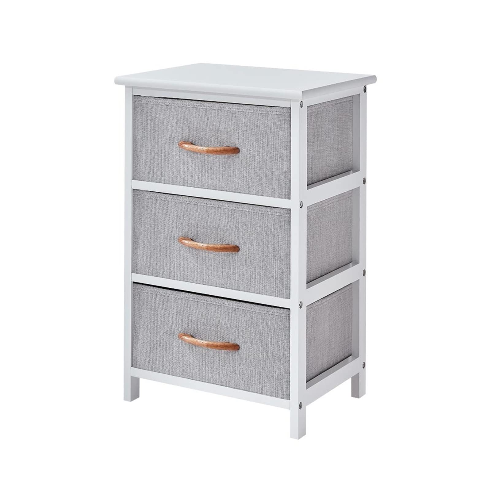 BHGFYXBS Bedside Cabinets Nightstand With 3 Drawer Coffee Table Magazine Bedside Table Cabinet Storage Bedroom Furniture Table Home Decoration Bed Side Tables