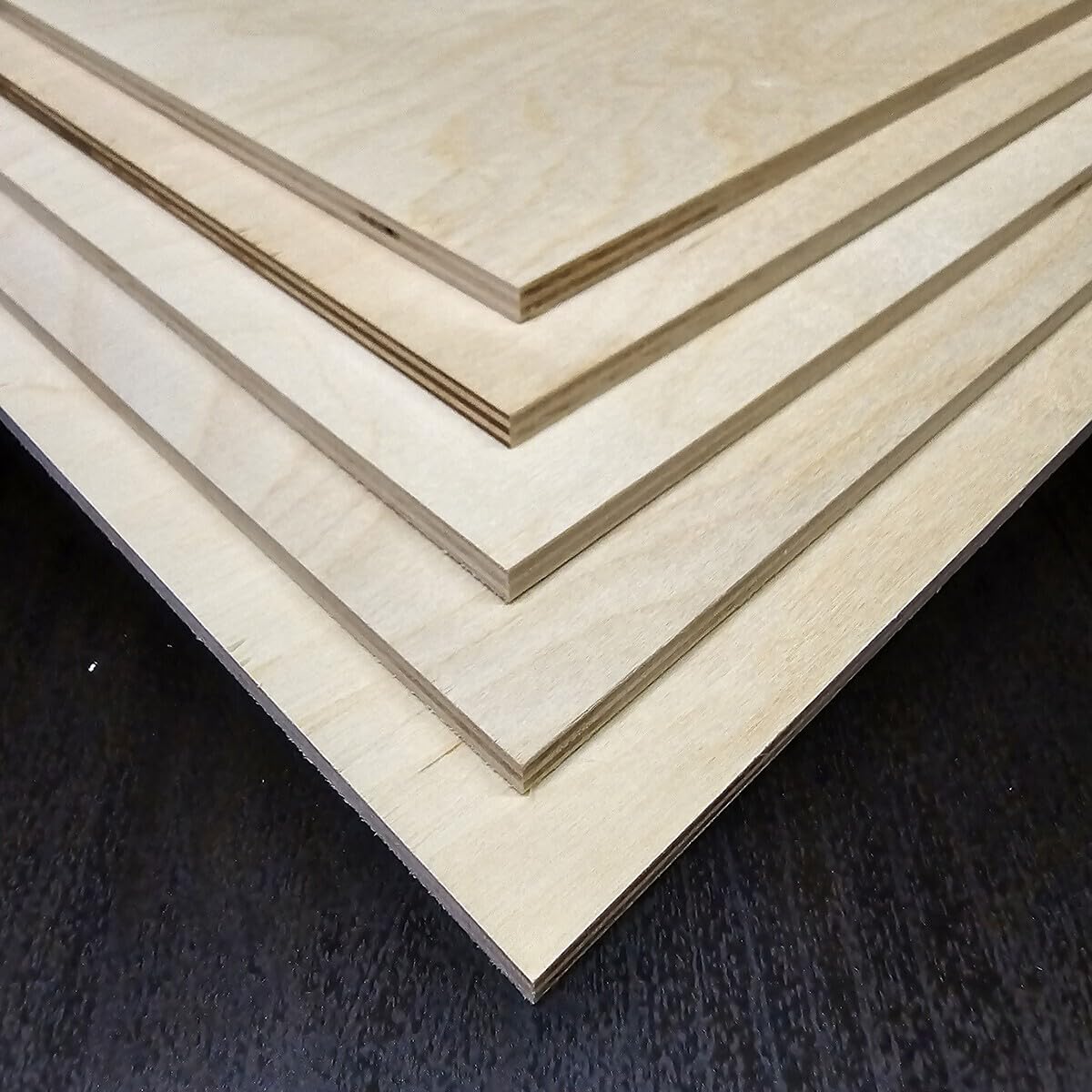 AtHaus® Placas de Contrachapado 6 mm | Tableros Multiplex | Placas de Madera | Cortes Disponibles: 80x60 cm