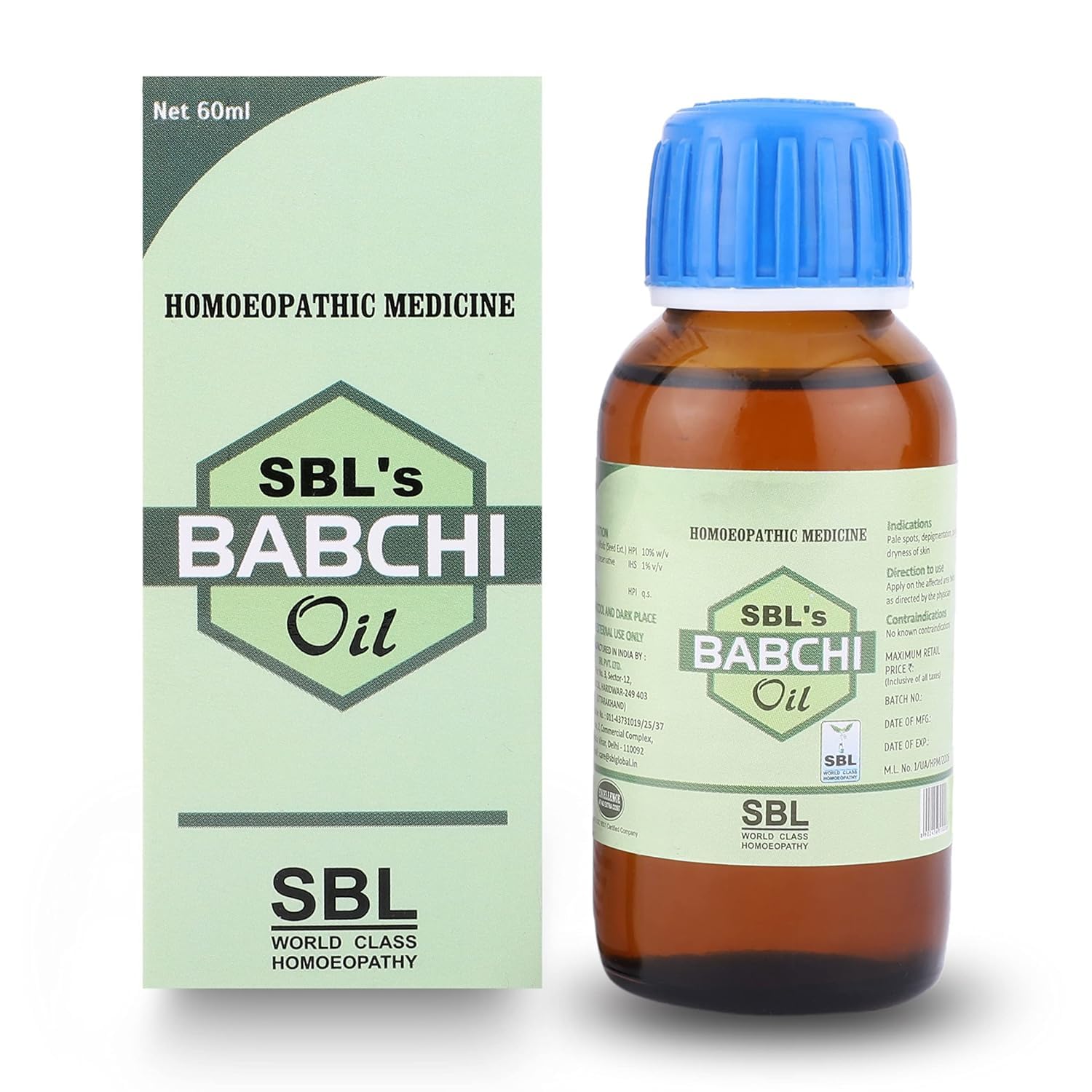 SBL's Babchi Oil - 60 ML (Pack of 2)-image-30