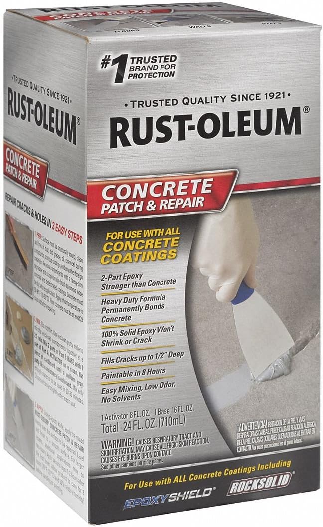 Rust-Oleum 301012 Wall-Surface-Repair-Products, 24 Fl Oz (Pack of 1), Gray - - 