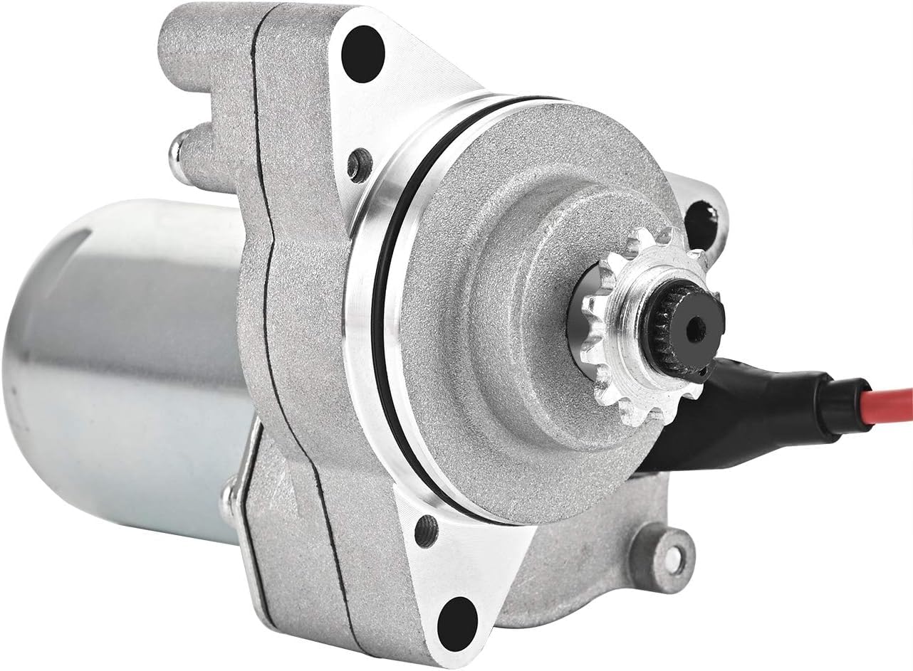 Trkimal Démarreur électrique pour moteurs 50cc-125cc Go Karts, Dirt Bikes, ATV, Pit Bikes, Dune Buggys, Sandrails, Quads
