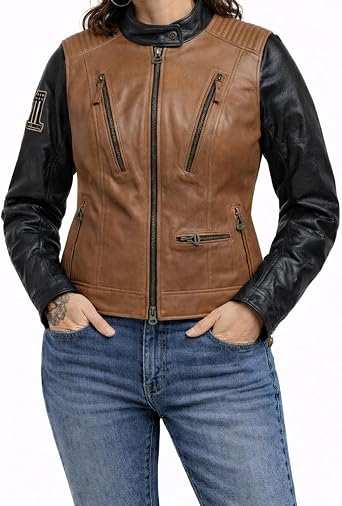 Harley-Davidson Womens Arterial Leather Jacket - 98005-20VW