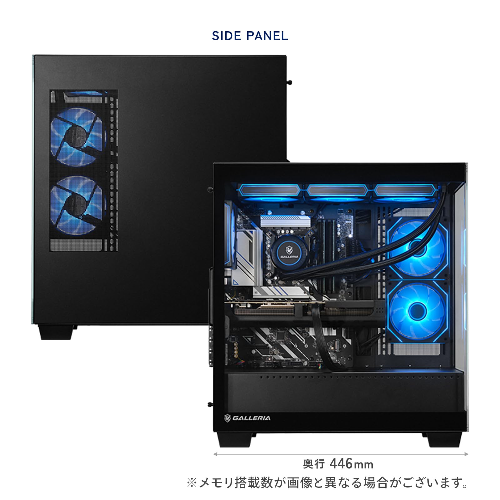 Amazon.co.jp: ガレリア ゲーミングPC 【 RTX 5070 / Ryzen 7 9800X3D