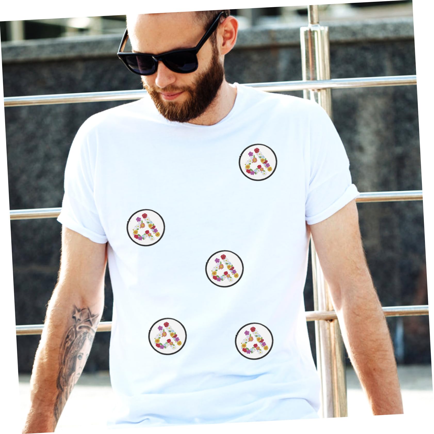 100stücke Wärmepress-patches Für Kleidung Weiße Leere Aufnäher Für -projekte Vielseitig Einsetzbar Für Jeans Taschen Und Für Kreative Reparaturen Und Dekorationen