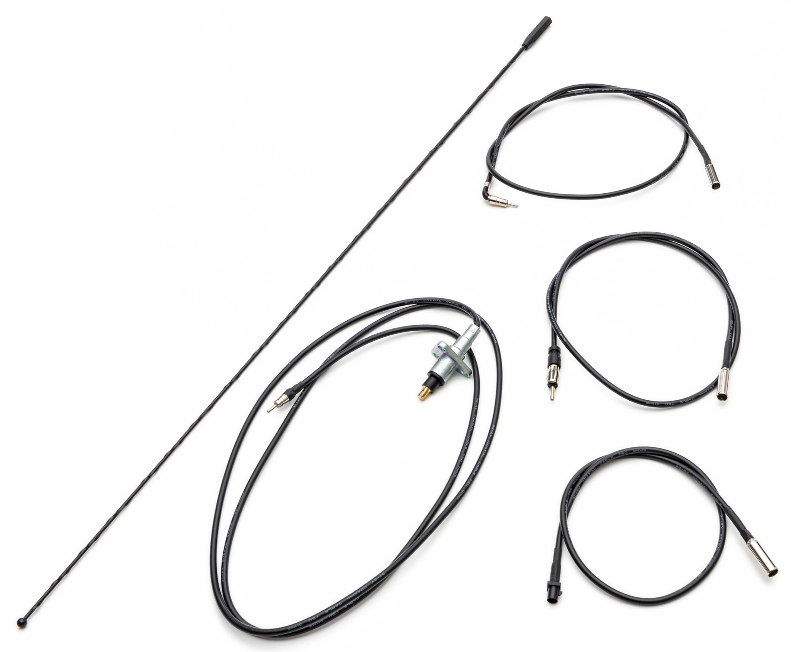 VOTEX - Manual Antenna Kit is Compatible with Chevrolet Avalanche | Silverado | Suburban | Tahoe - GMC Sierra | Yukon - Cadillac Escalade 22876545 | 15829166 | 22936386