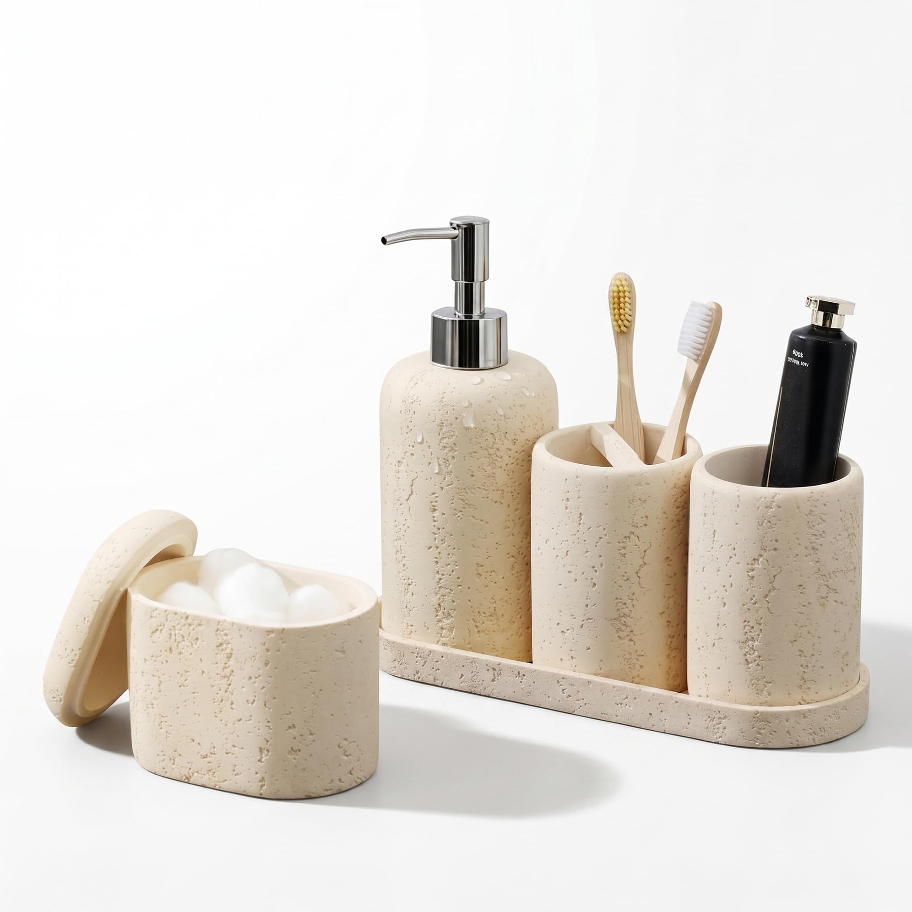 Haocoott 5-Piece Bathroom Accessories Set