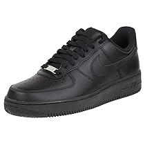 NIKE Air Force 1 ’07, Scarpe Uomo, Triple Black, 41 EU