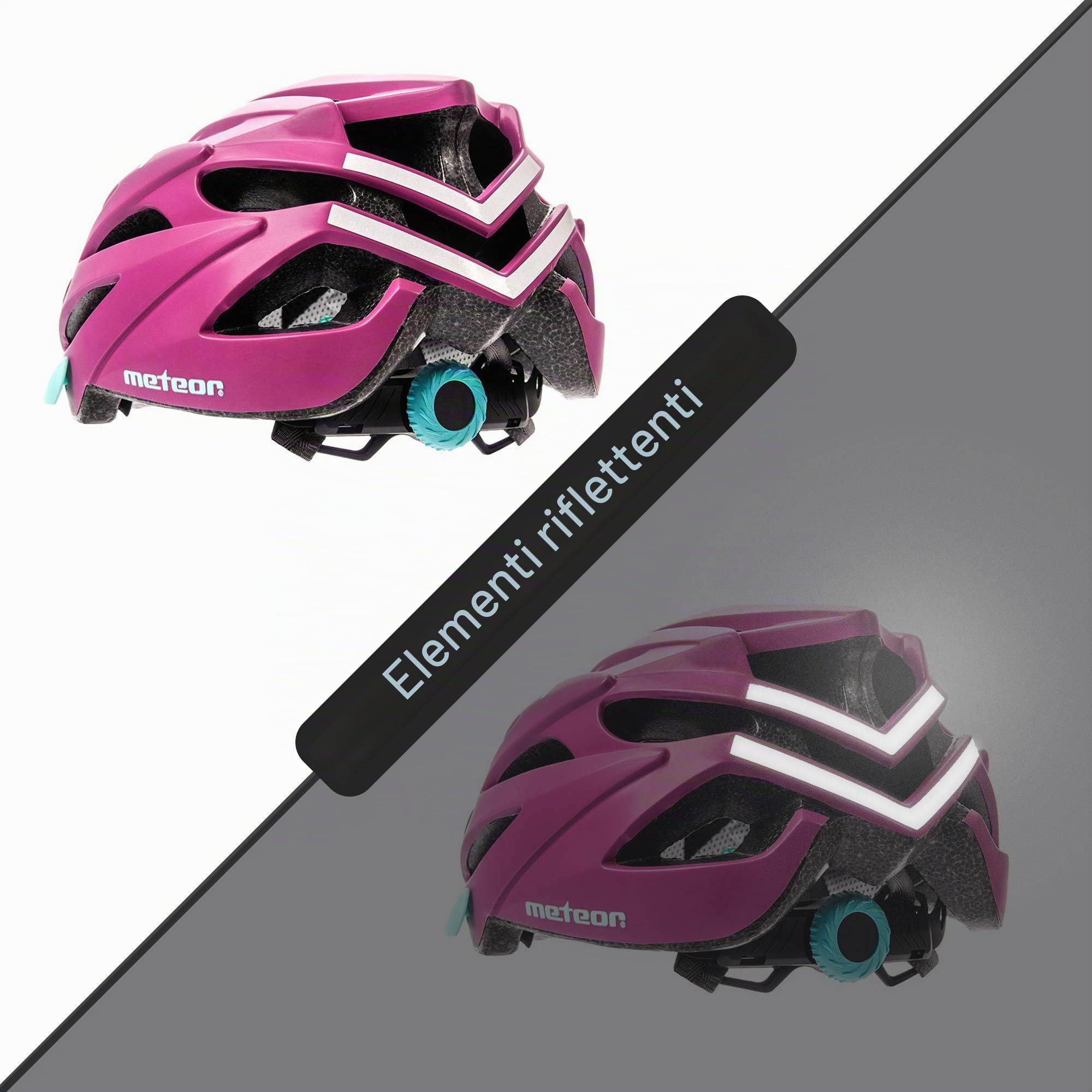 Casco Bici per Giovani e Adulti - Donna e Uomo - Caschi Perfetto per Downhill Enduro MTB - Helmet per Tutte Le Forme di attività in Bicicletta - Marven